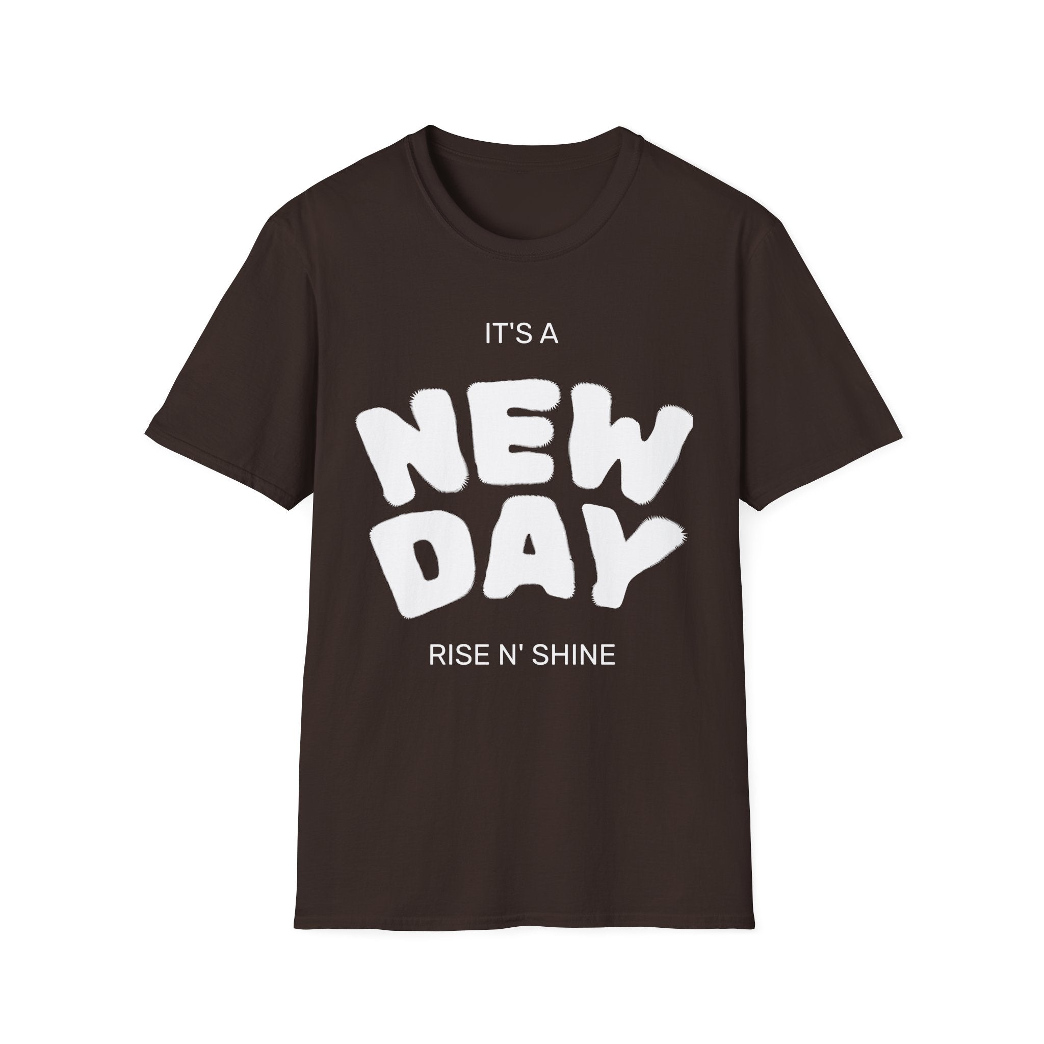 It's a New Day T-Shirt — Positive Morning Graphic Tee