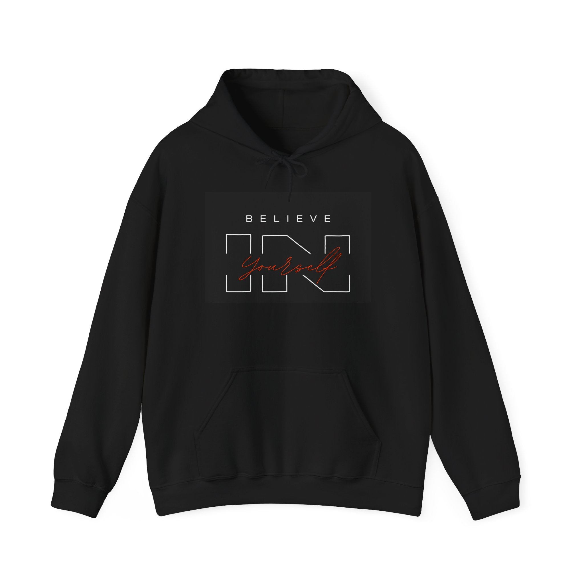 Believe in Yourself Hoodie – Minimal Motivational Graphic Sweatshirt