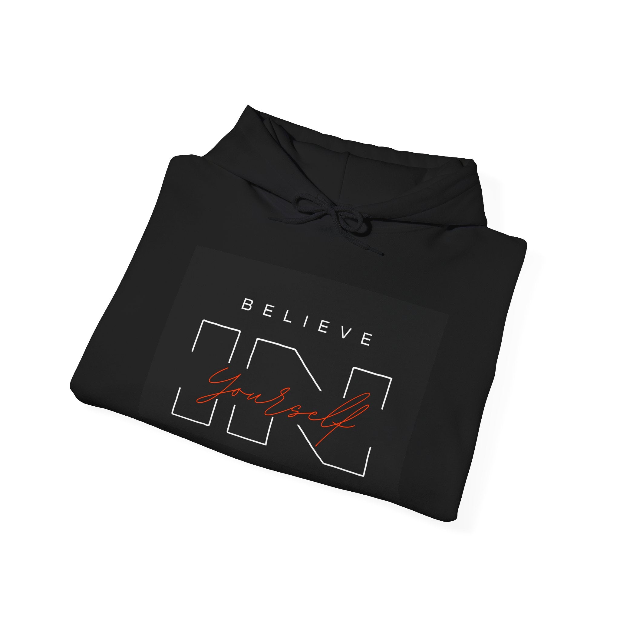Believe in Yourself Hoodie – Minimal Motivational Graphic Sweatshirt