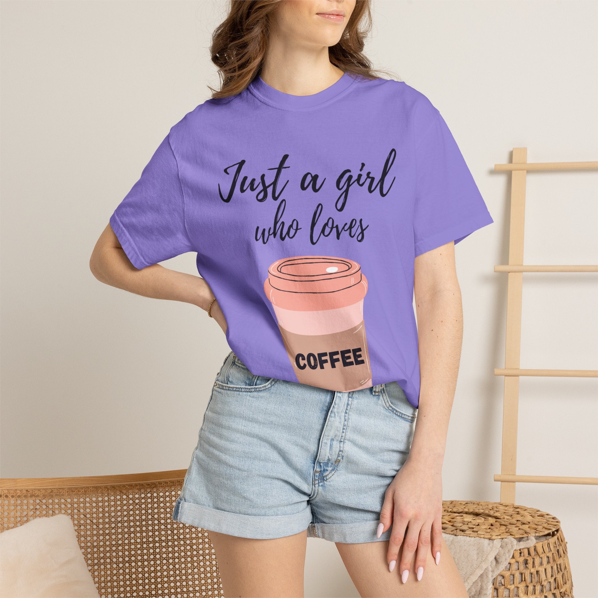 Just a Girl Who Loves Coffee T-Shirt
