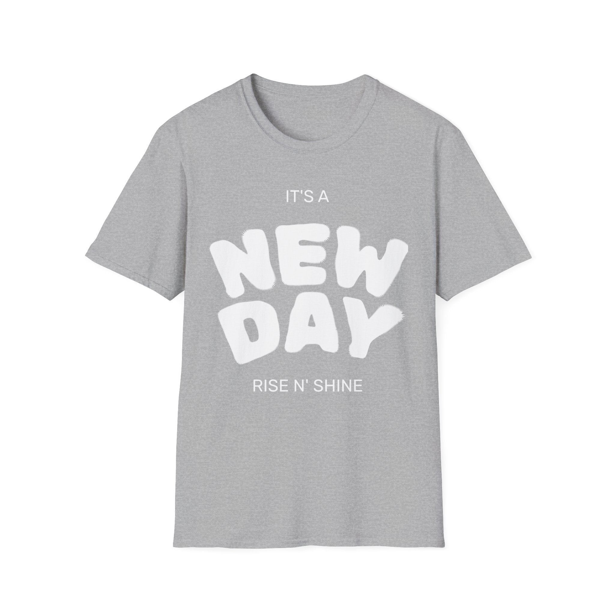 It's a New Day T-Shirt — Positive Morning Graphic Tee